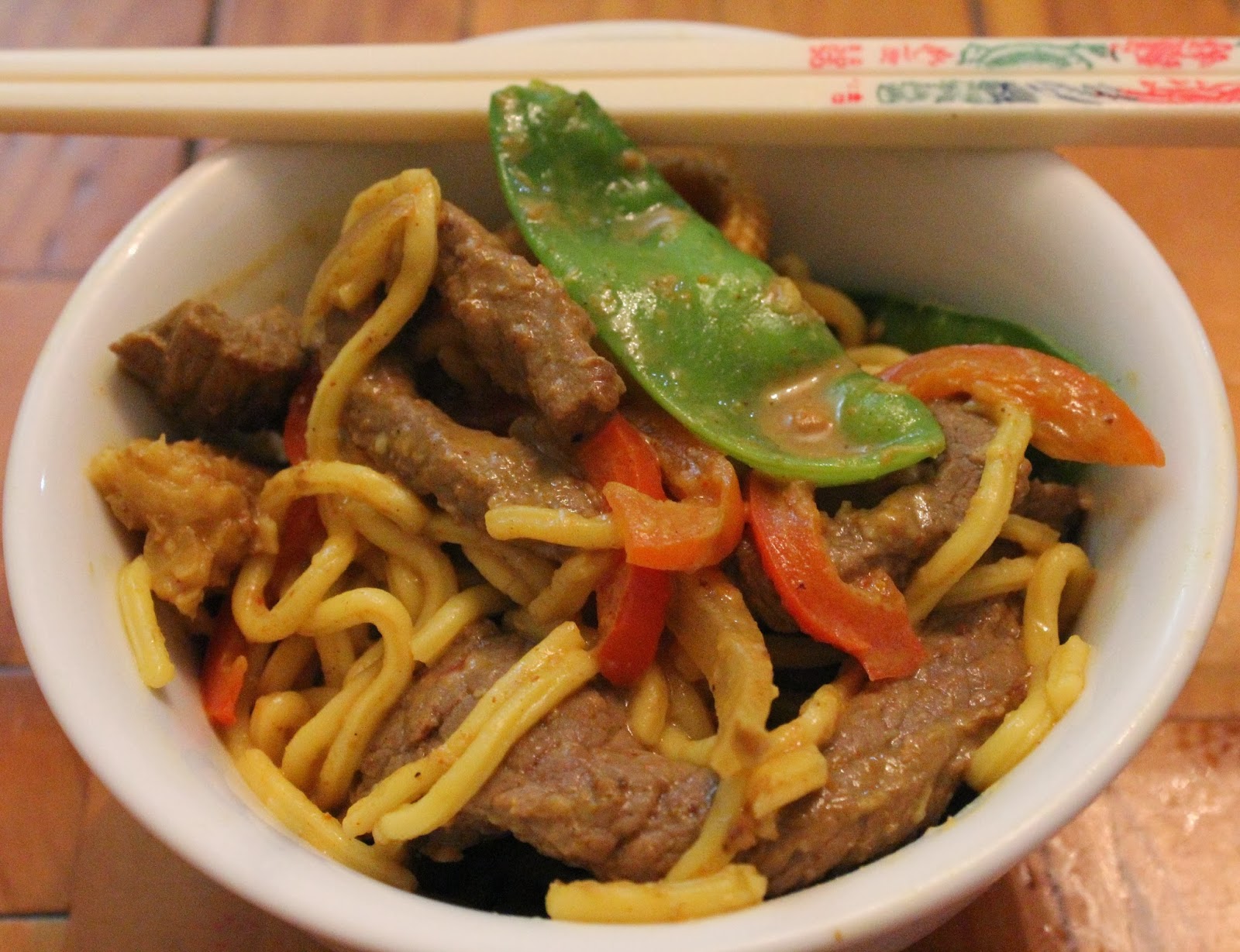 Satay Beef Noodles A Dash Of Flavour Printable Recipes