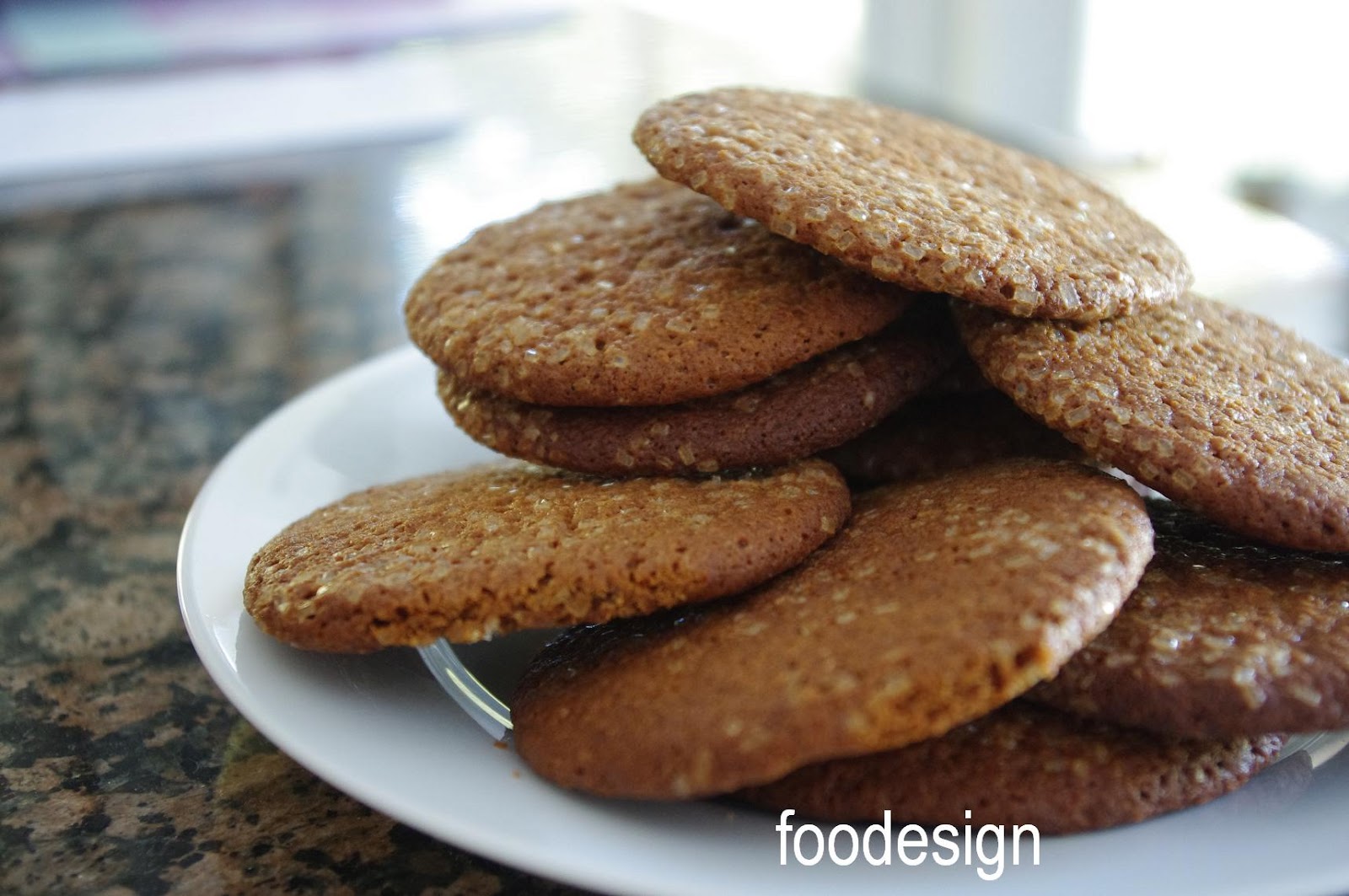 foodesign fresh ginger cookies