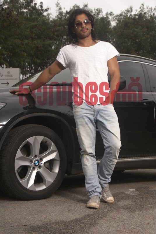 Allu Arjun Bmw