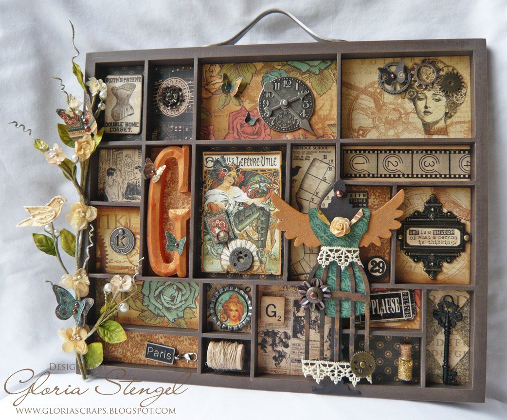 Scraps of Life Graphic45 Inspired Printers Tray