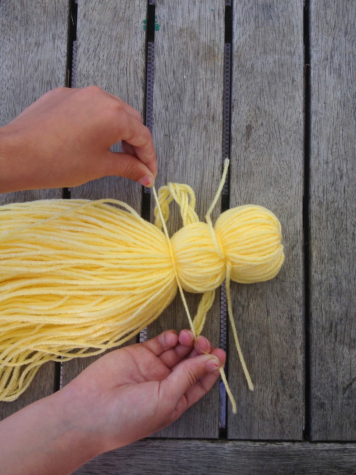 Be Brave, Keep Going How To Make A Yarn Doll Easy Yarn Doll Tutorial