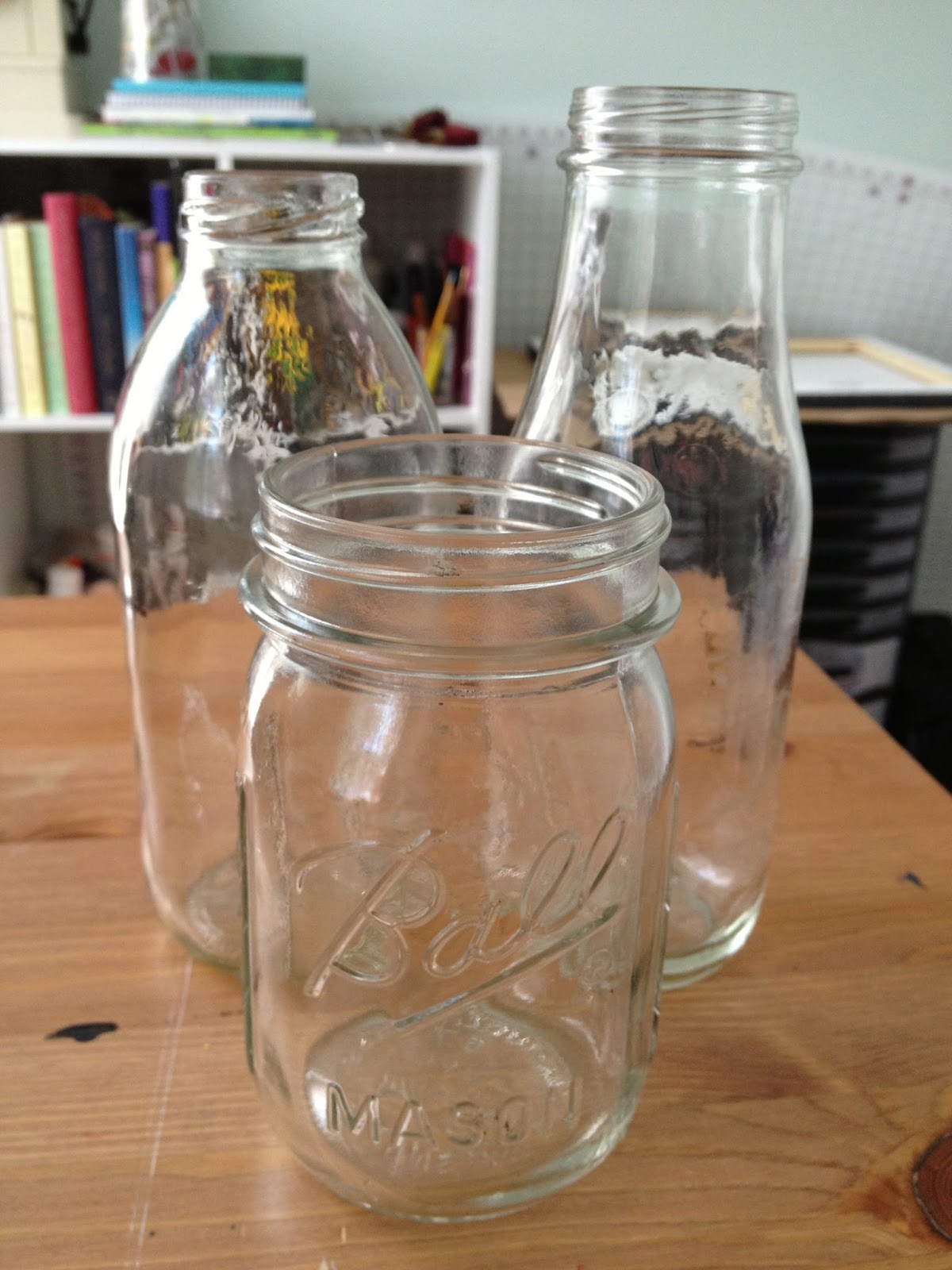 Everyday with the Jays [make] Chalkboard Glass Bottles