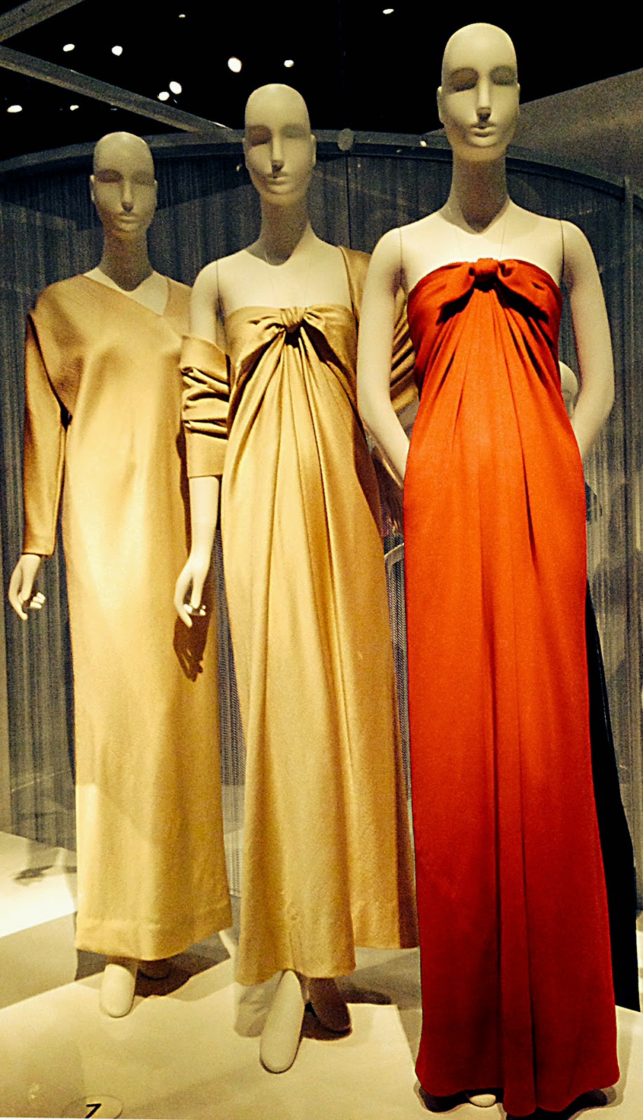 Idiosyncratic Fashionistas Yves Saint Laurent + Halston Fashioning