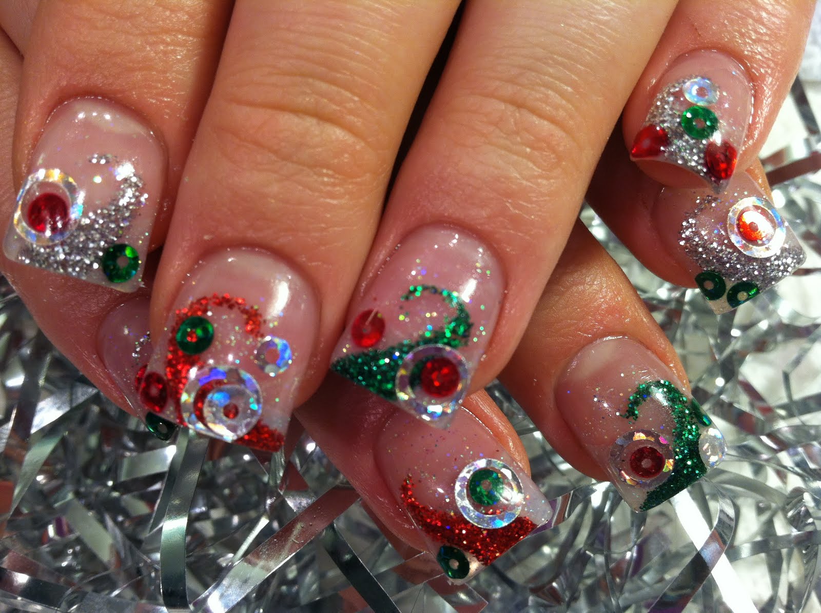 Christmas Dip Nail Color Inspiration - wide 2