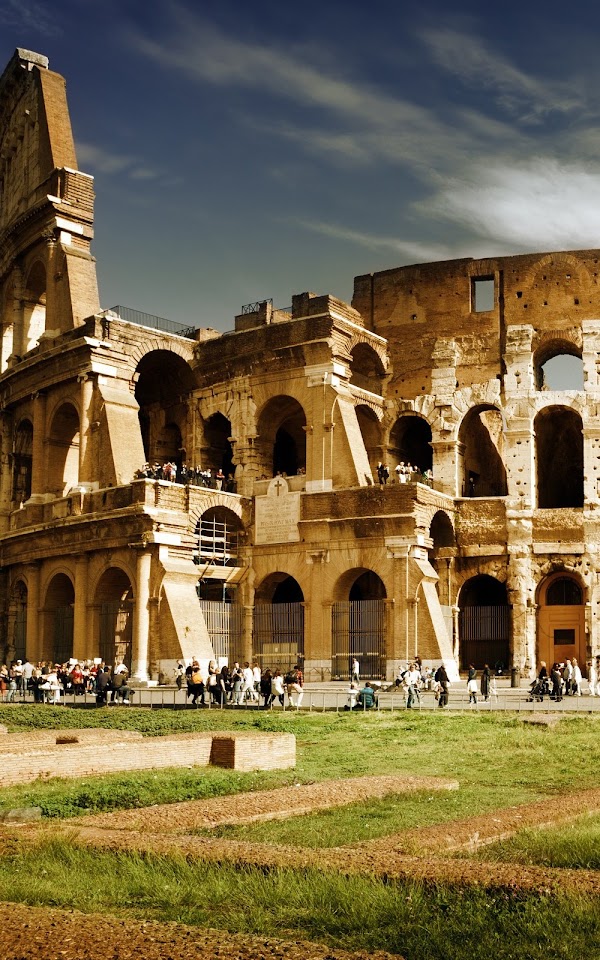 Colosseum Italy Architecture Android Wallpaper