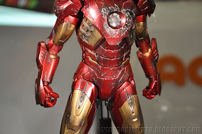 Iron Man 3 Hot Toys Collectible Figurines Exhibit by Action City