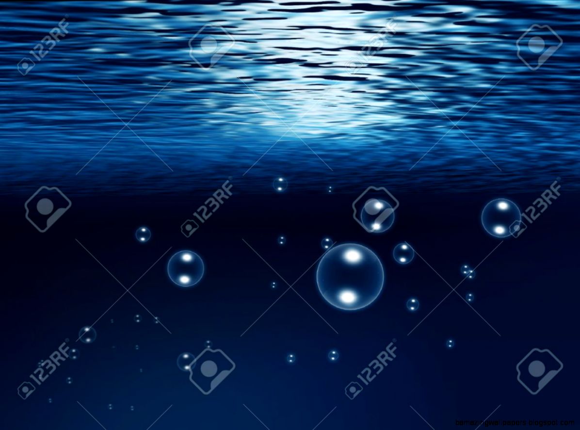 Bubbles Under Dark Ocean Water In Summer Stock Photo Picture And Bubbles Under Dark Ocean Water In Summer Stock Photo Picture And