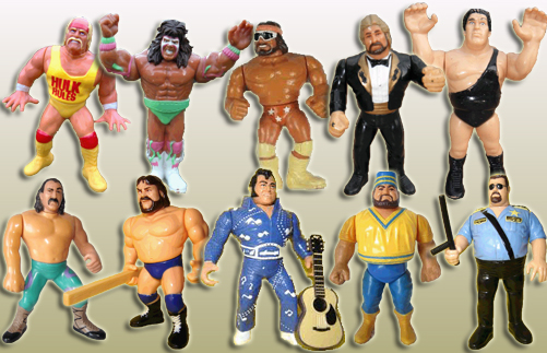 muñecos wwf hasbro
