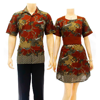 SD2505 - Model Baju Sarimbit Batik Modern Terbaru 2013