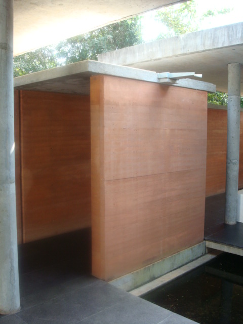 Architecture Student S Corner Rammed Earth Construction