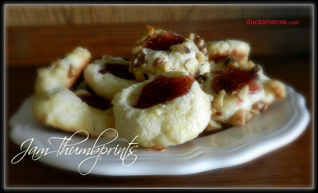 Jam Thumbprint Cookies