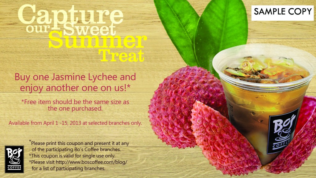 Brew of The Day Bo's Coffee Jasmine Lychee Iced Tea The Sweet Taste