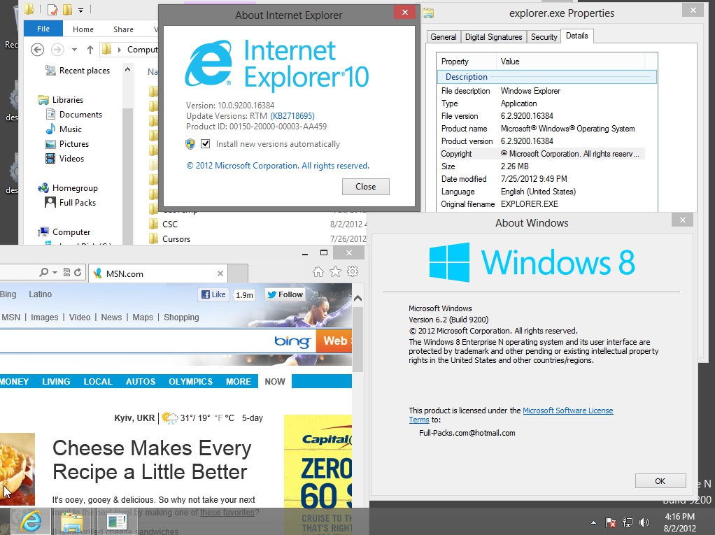 Windows 8 Pro Espa Ol 64 Bits FINAL Build 9200 Free Download