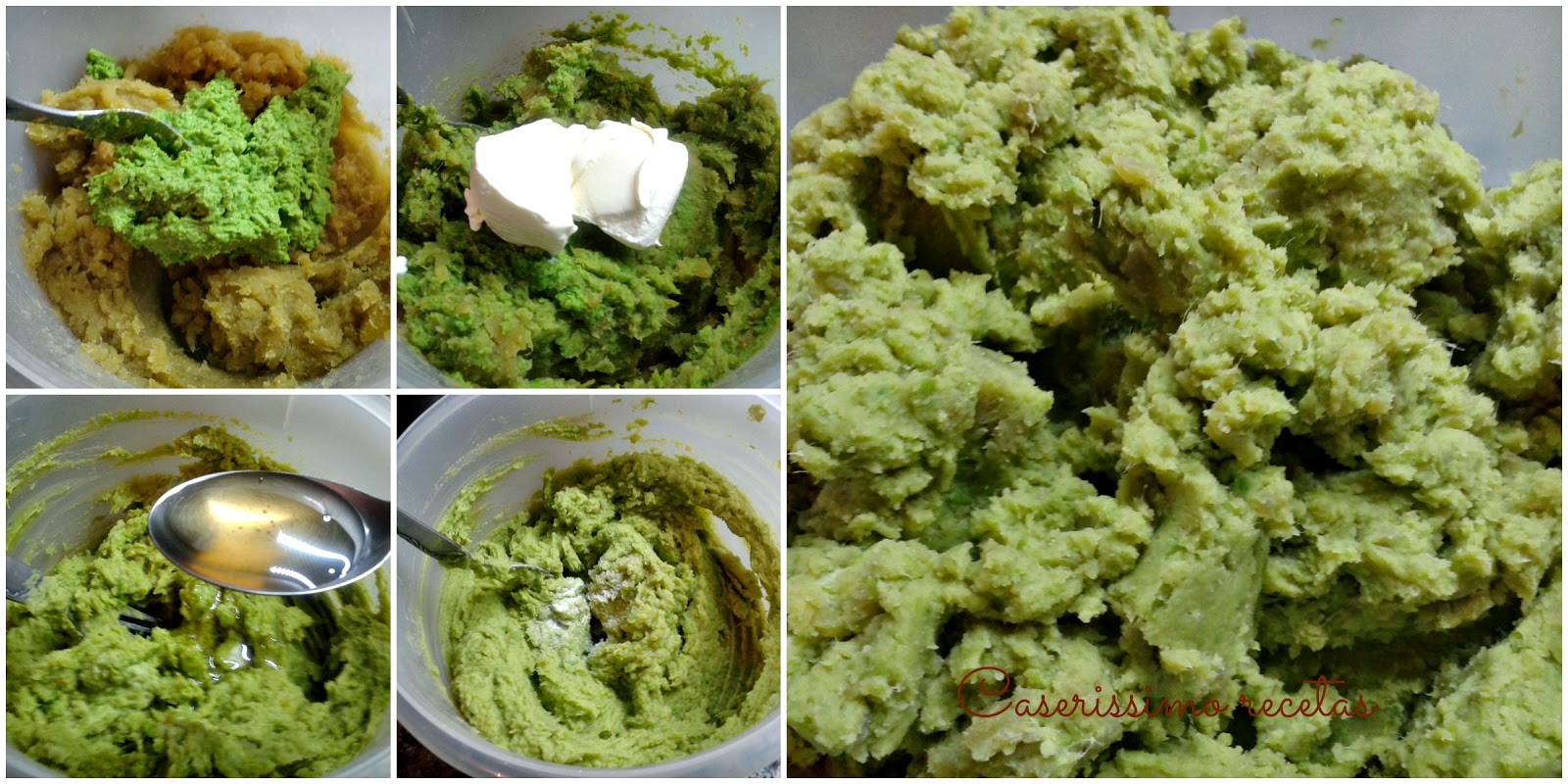 Puré De Batatas (boniatos) Y Arvejas