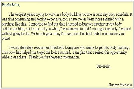 Bodybuilding Secrets Revealed Ebook