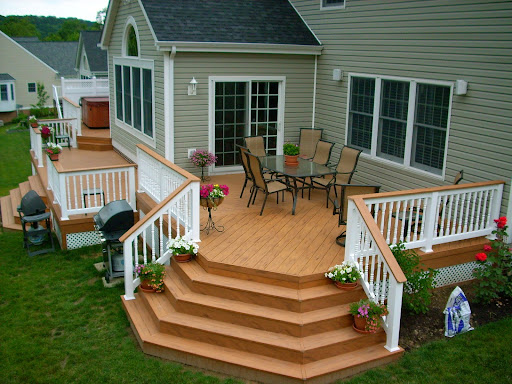 Patio And Deck Ideas For Small Home Landscaping Backyard