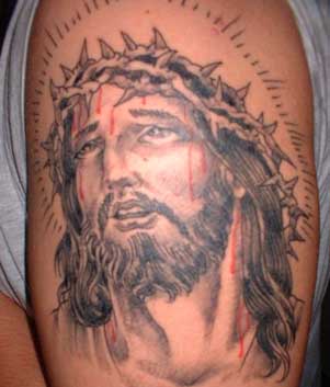 pinkbizarre: Jesus Tattoo Designs