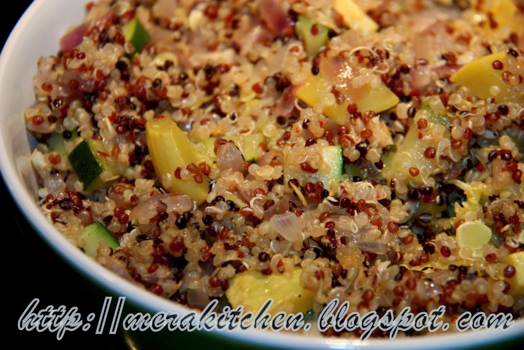merakitchen Quinoa & Zucchini Warm Salad