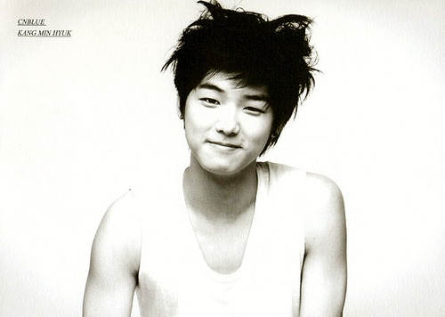 Celebrity Hairstyles Korean Drummer Kang Min Hyuk S Hairstyle