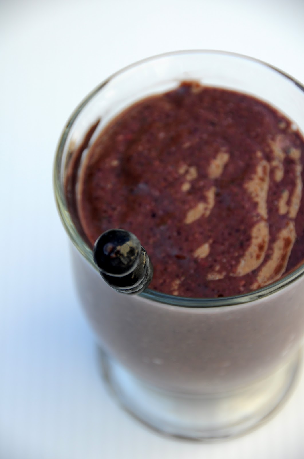 deliciously organized blueberry bliss smoothie