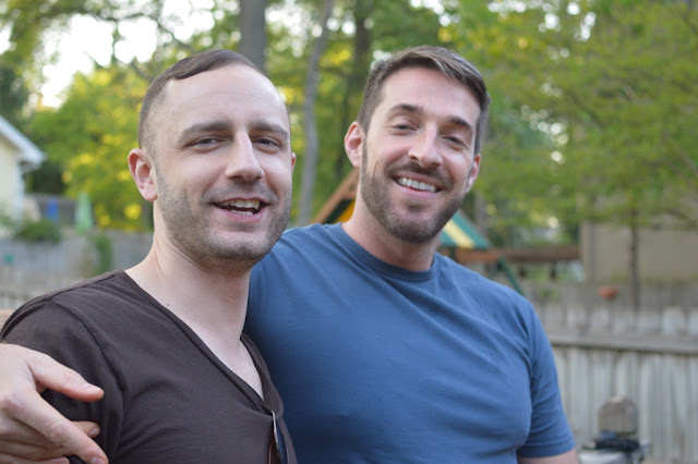 The guys - Impromptu BBQ - The City Dweller