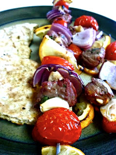 greek dinner lamb garlic clean eating tomatoes pita healthy fitness meals meal prep 
