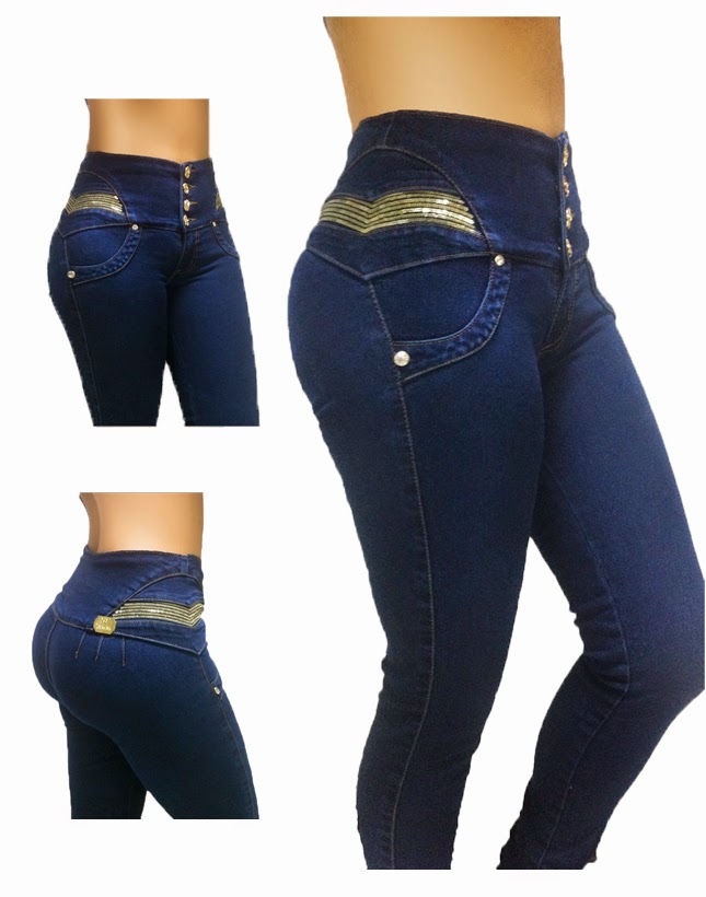 Moda Colombiana PK2 Pantalones Colombianos Levanta Colas