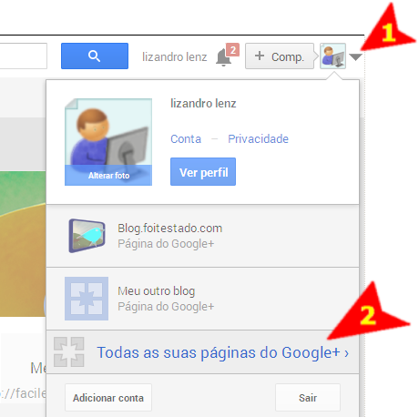 Como criar uma página no Plus Google + 1 Passo a passo para ver como criar uma página no Plus Google + um