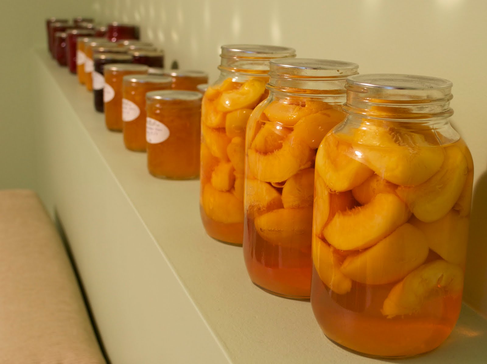 Equal Opportunity Kitchen Preserved Peaches Four Ways