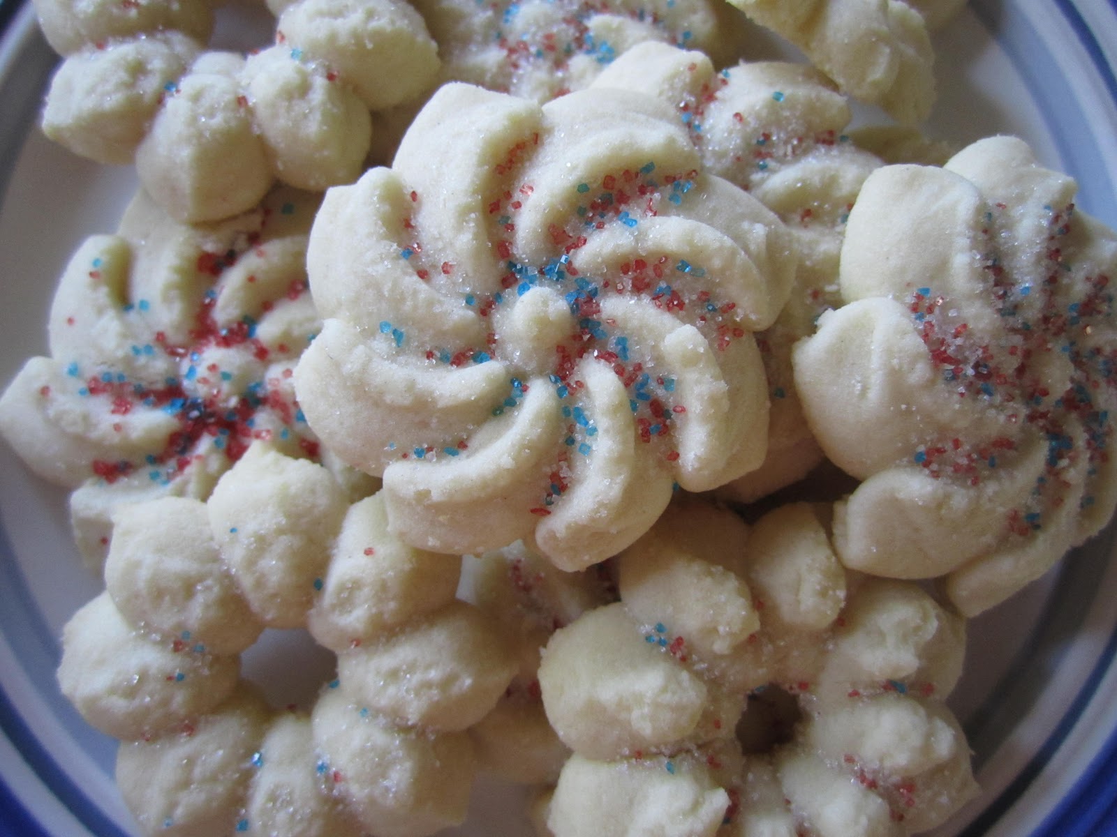 Melissa's Kitchen Cookie Press Butter Spritz Cookies