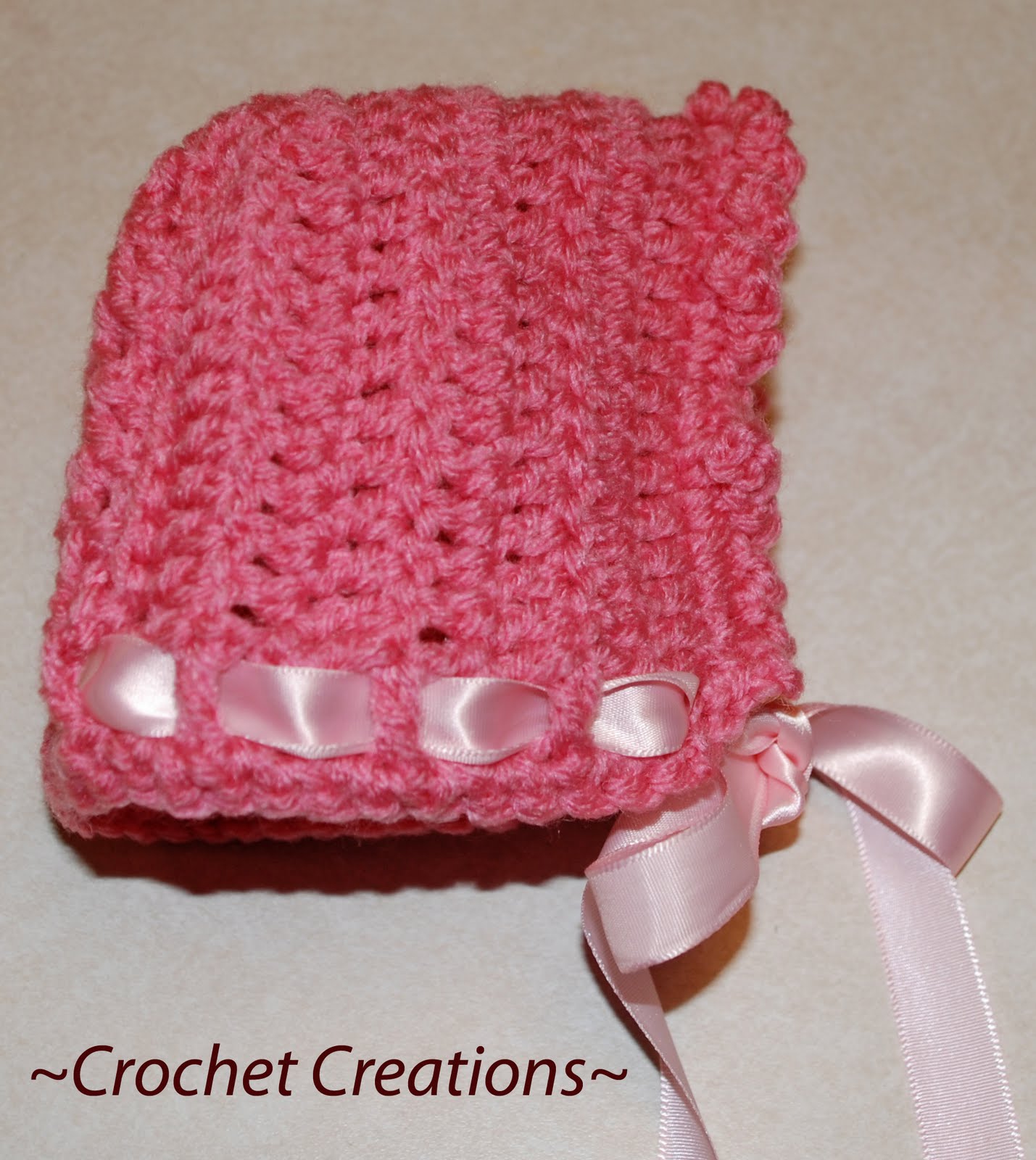 BABY BONNET CROCHET PATTERN Crochet Patterns