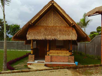 Rumah Bambu 02 Desain Rumah Bambu Antik 02