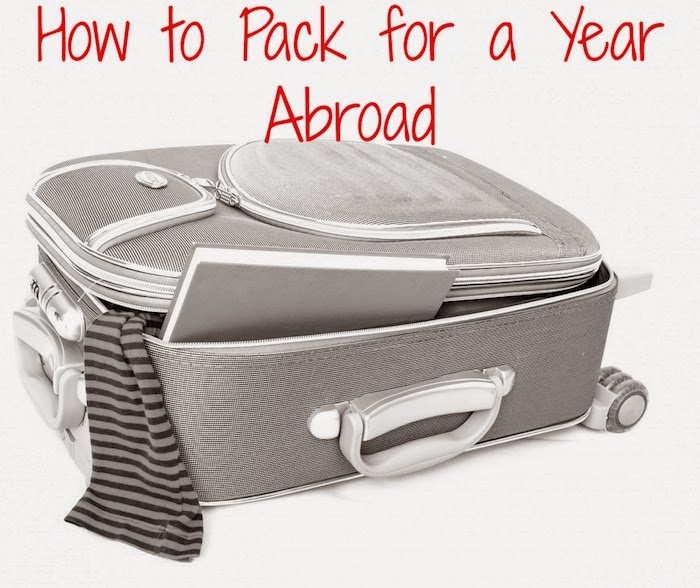 how to pack for study abroad