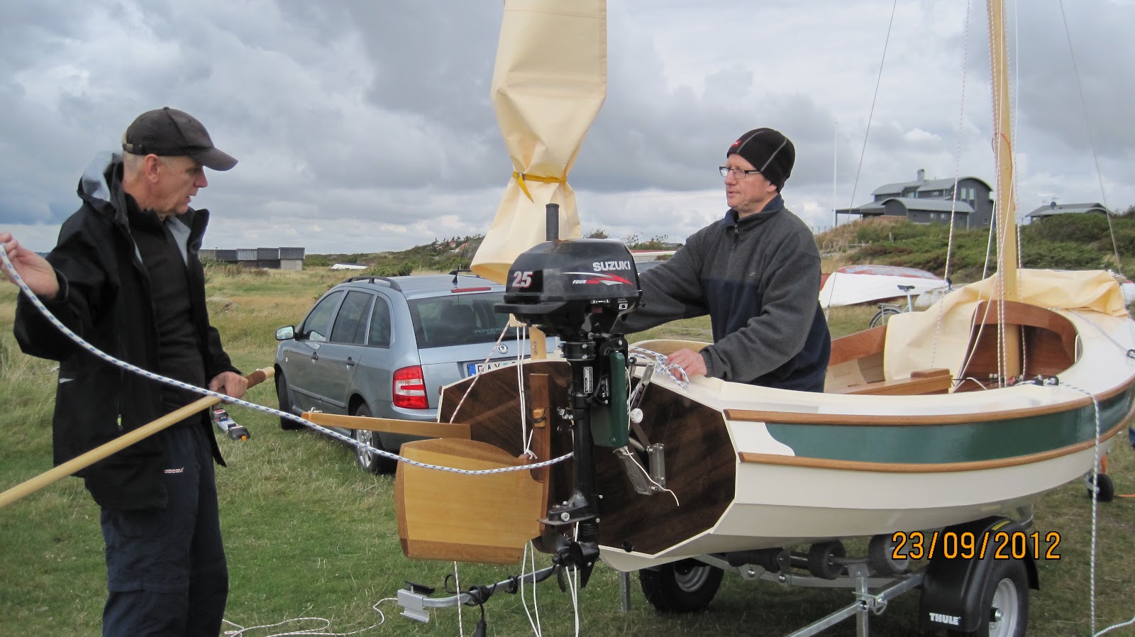 Arwen's meanderings another welsford navigator gets launched