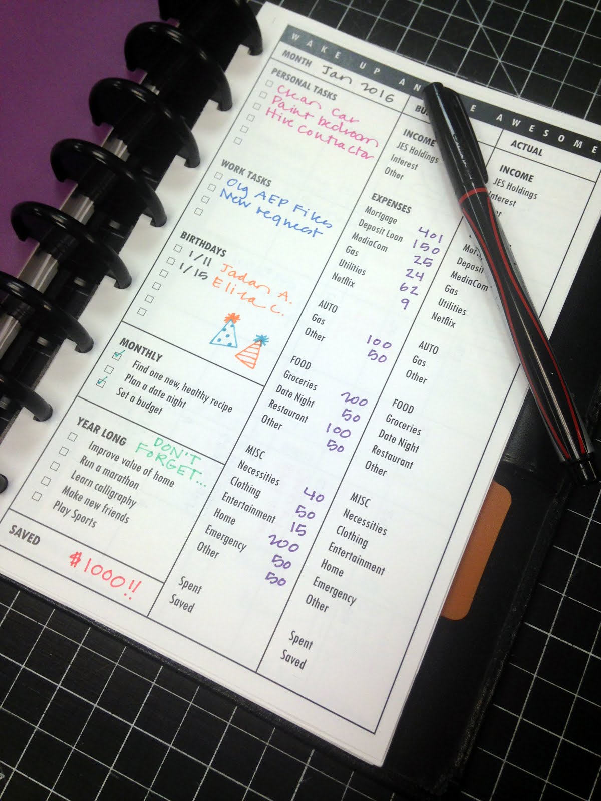 Goal printable sheets resolution goals year resolutions years printables sheet personal planner binder plan board management worksheet acultivatednest setting term Small ♥ Things: Another (2016) New Year's Resolutions Post