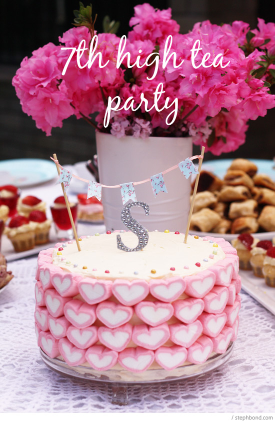 Bondville My Daughter S High Tea Party 7th Birthday