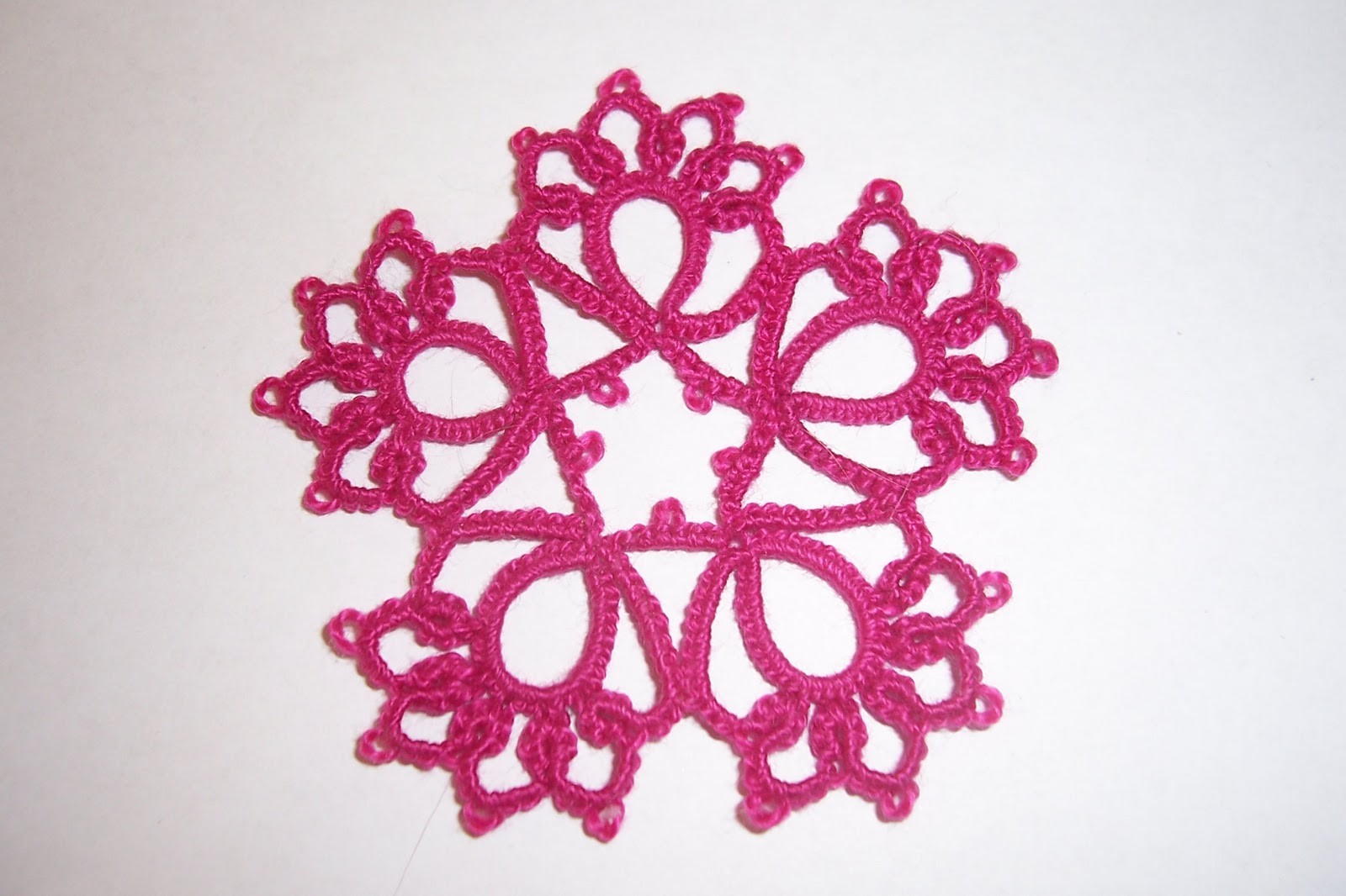 Mariya's Tatting My first own tatting pattern!