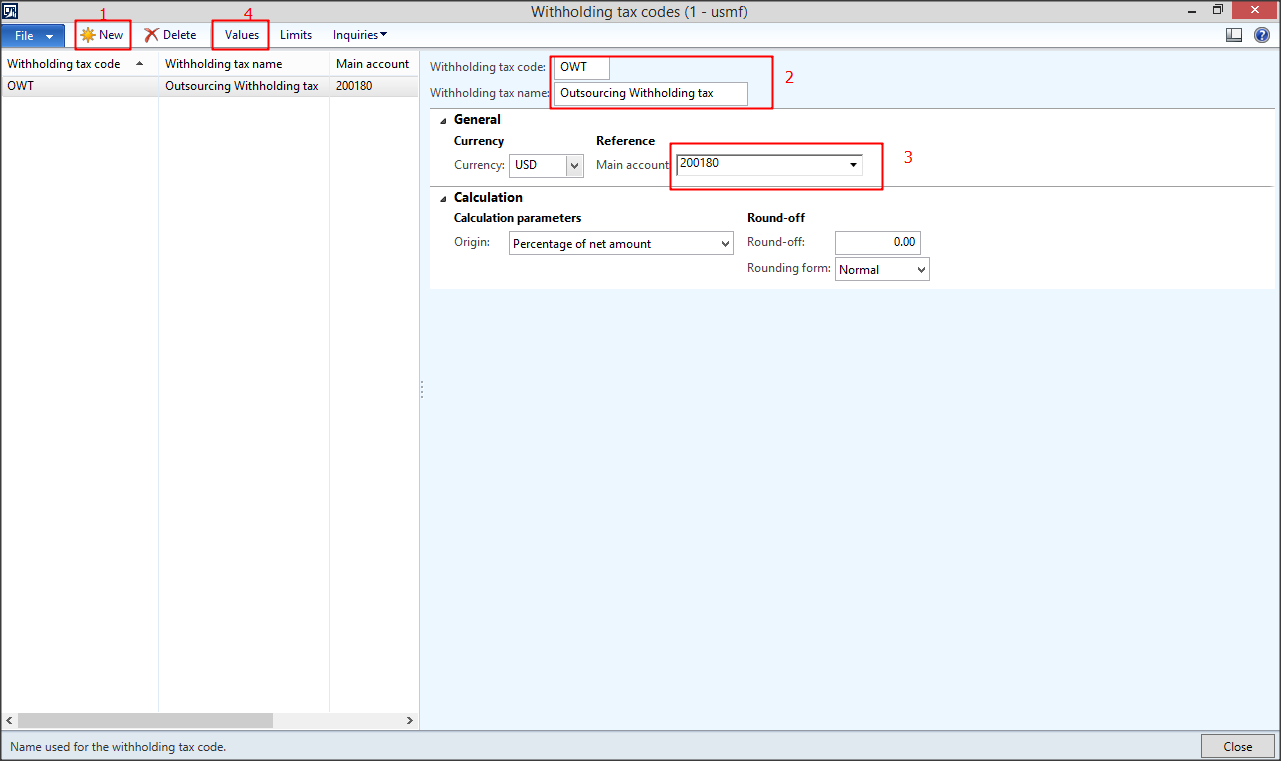 how to calculate withholding tax in excel