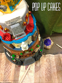 Pop up Cakes: Hogwarts Houses - Harry Potter Cake