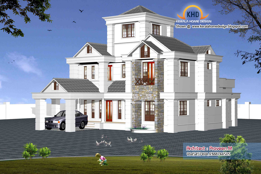 3d House Plans Indian Style | indian style sweet home 3d designs kerala home 3d House Plans Indian Style | indian style sweet home 3d designs kerala home