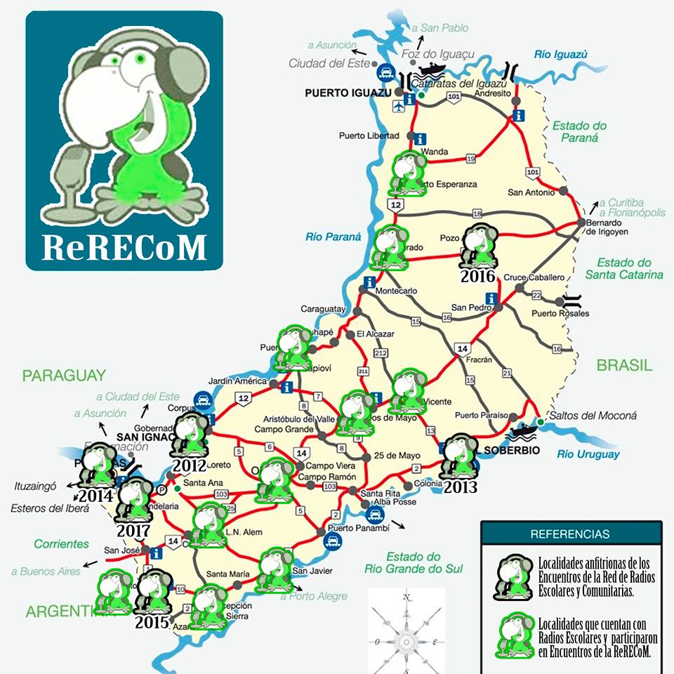 Mapa ReRECoM