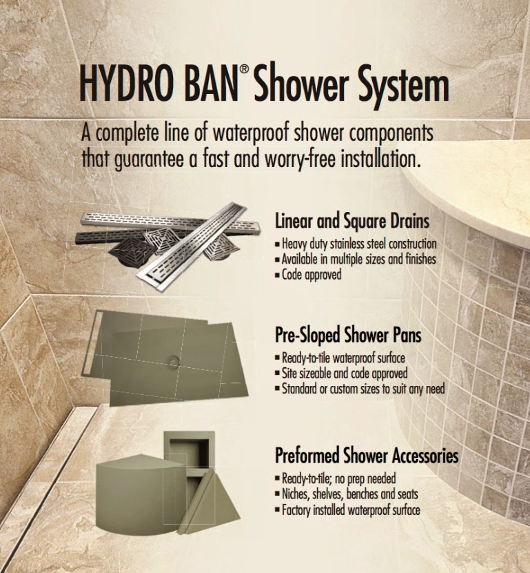 LATICRETE UK Conversations HYDRO BAN Shower System