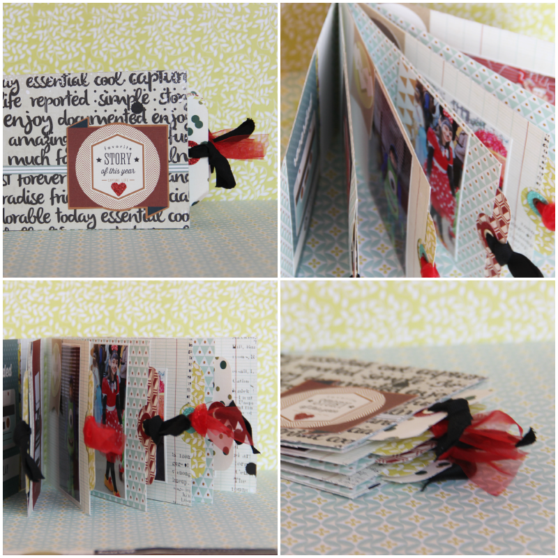 TUTORIAL MINIALBUM TAGS els meus tresors scrapbook and crafts