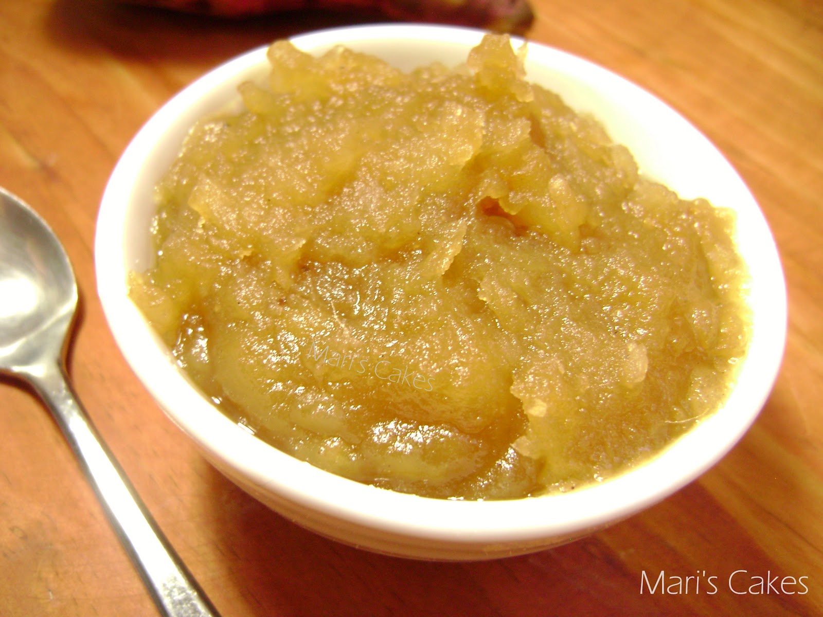 Boniato Pudding, Jalea de Batata Mari's Cakes (English)