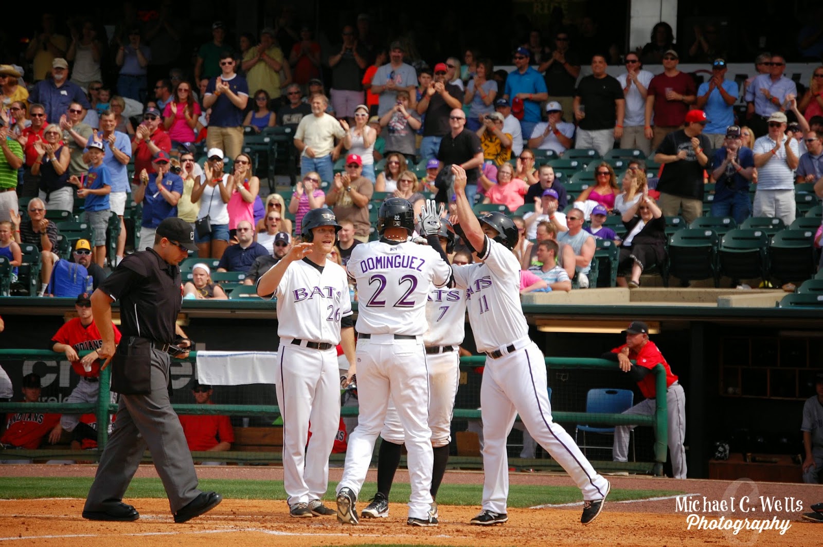 Michael C. Wells Photography Louisville Bats Game April 18th, 2015