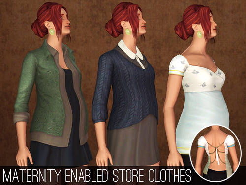 sims 3 maternity enabled clothes base game sims 3 maternity enabled clothes base game