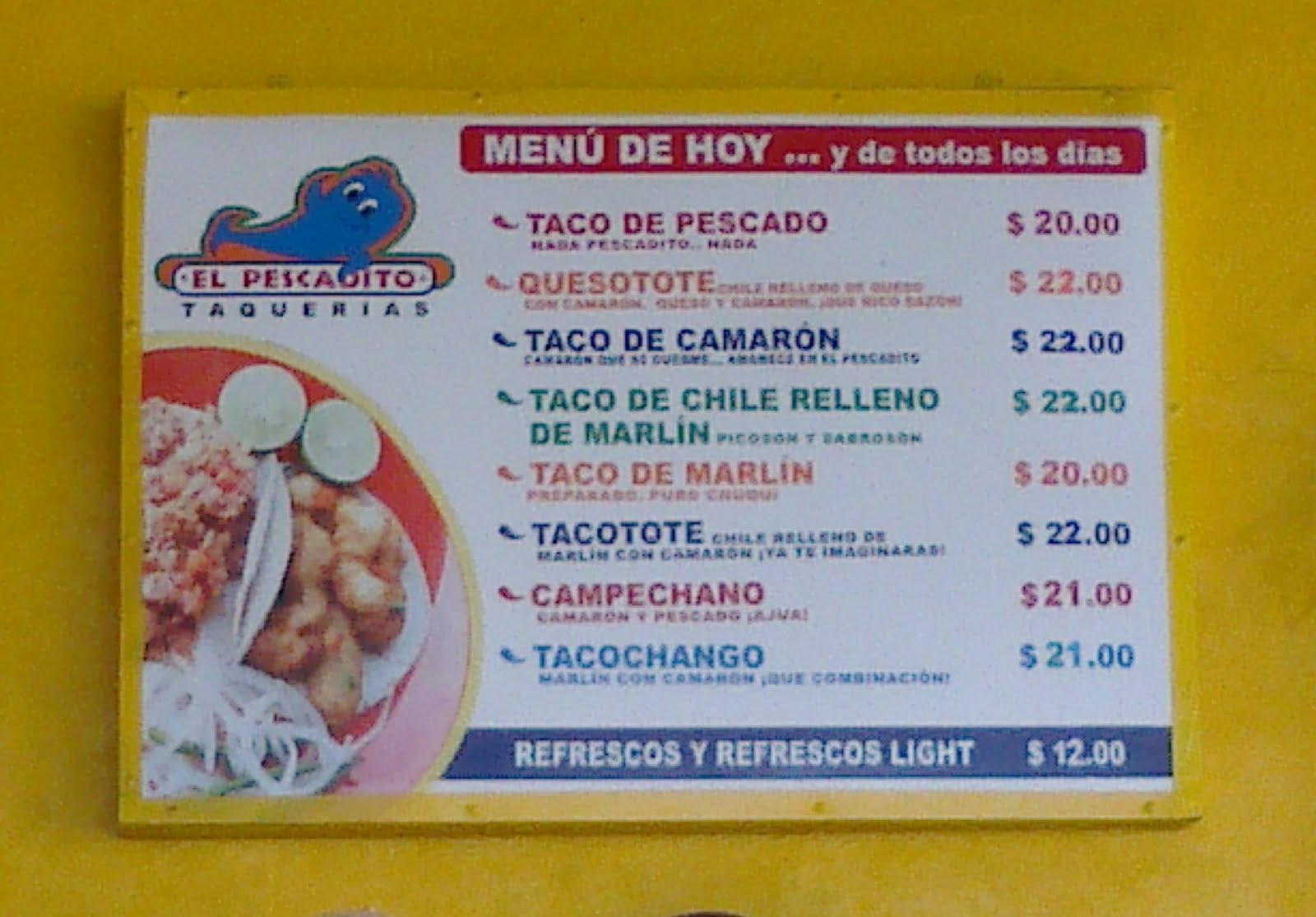 A Comer! En MTY y en otras partes... Excursión a “El Pescadito”