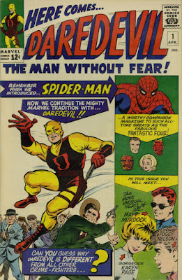 Daredevil #1, black, red and yellow costume
