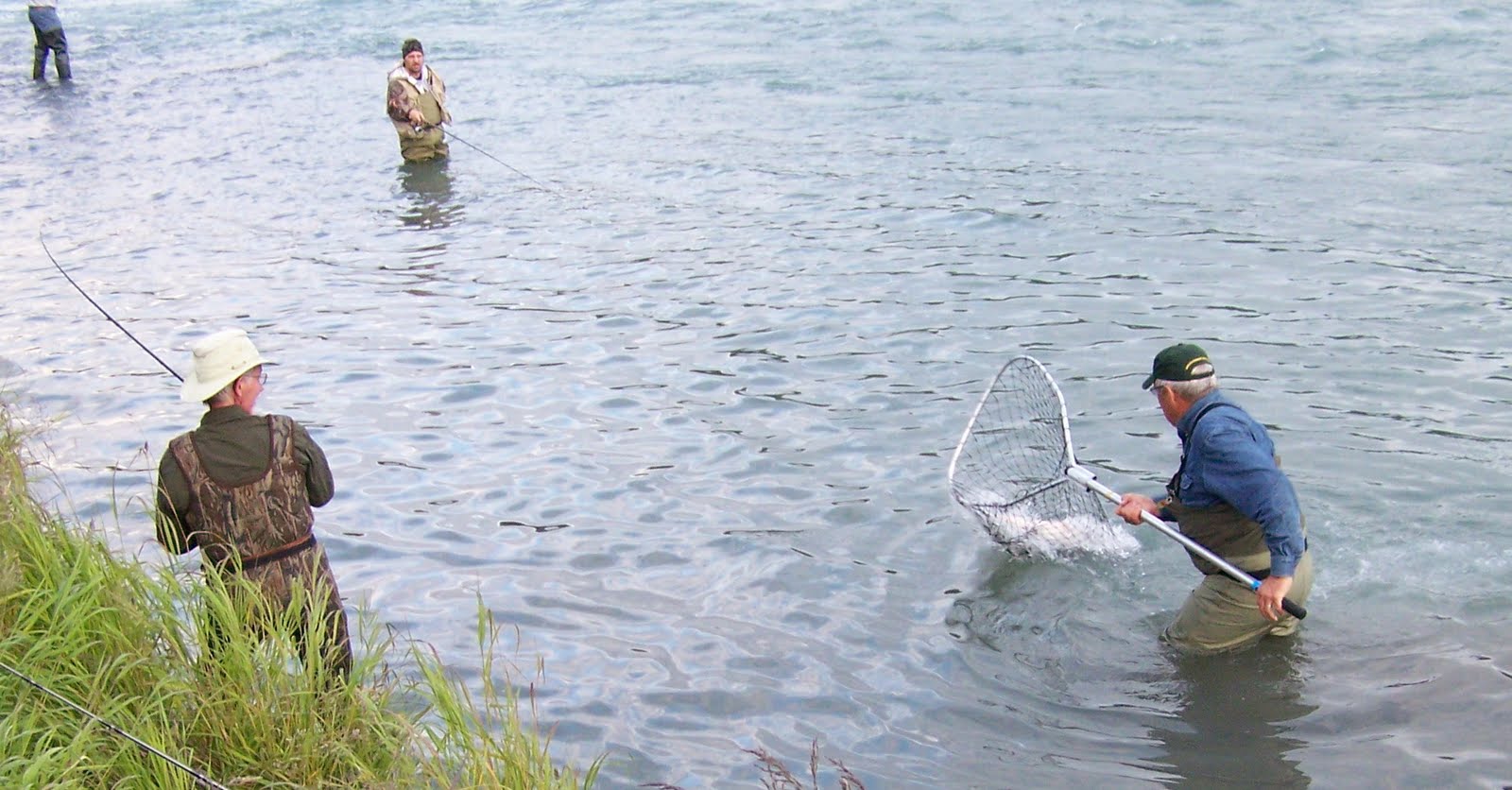 The Kenai Alaska Vacation Blog FISHING ALONG THE KENAI RIVER!