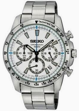 SEIKO Chronograph SSB025PC Men's Watch